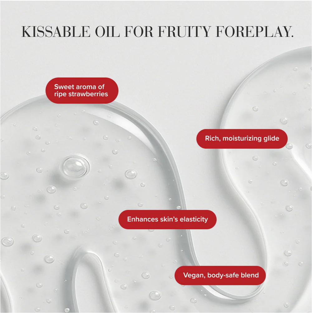 Aromatix Strawberry Scented Massage Oil - Image 7