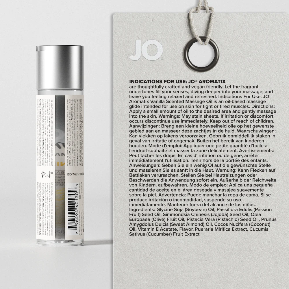 Aromatix Vanilla Scented Massage Oil - Image 3