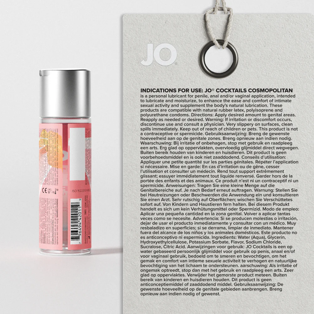 Cosmopolitan Flavored Lubricant - Image 3