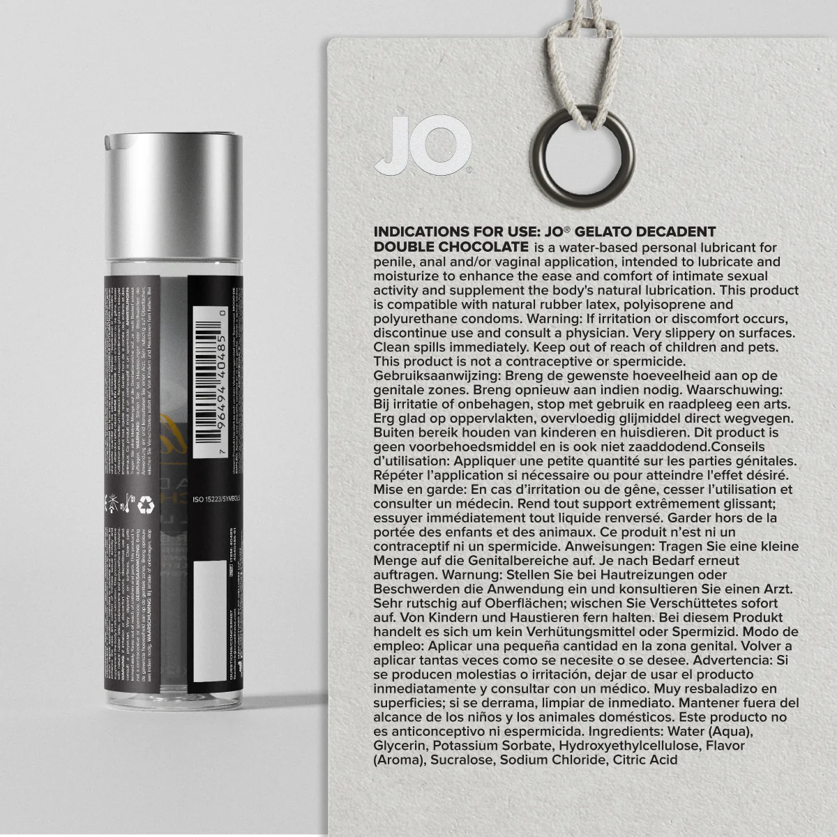 Double Chocolate Gelato Flavored Lubricant - Image 3