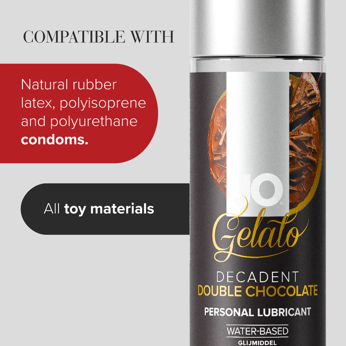 Double Chocolate Gelato Flavored Lubricant - Image 7