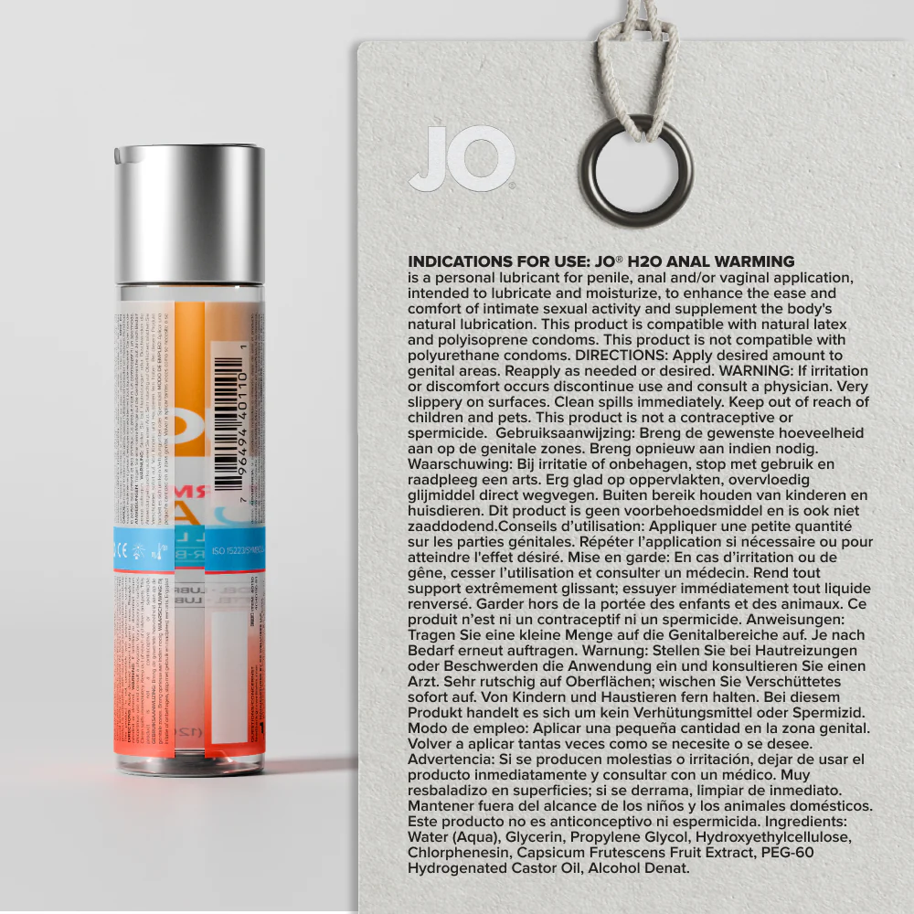H2O Anal Warming Lubricant - Image 3
