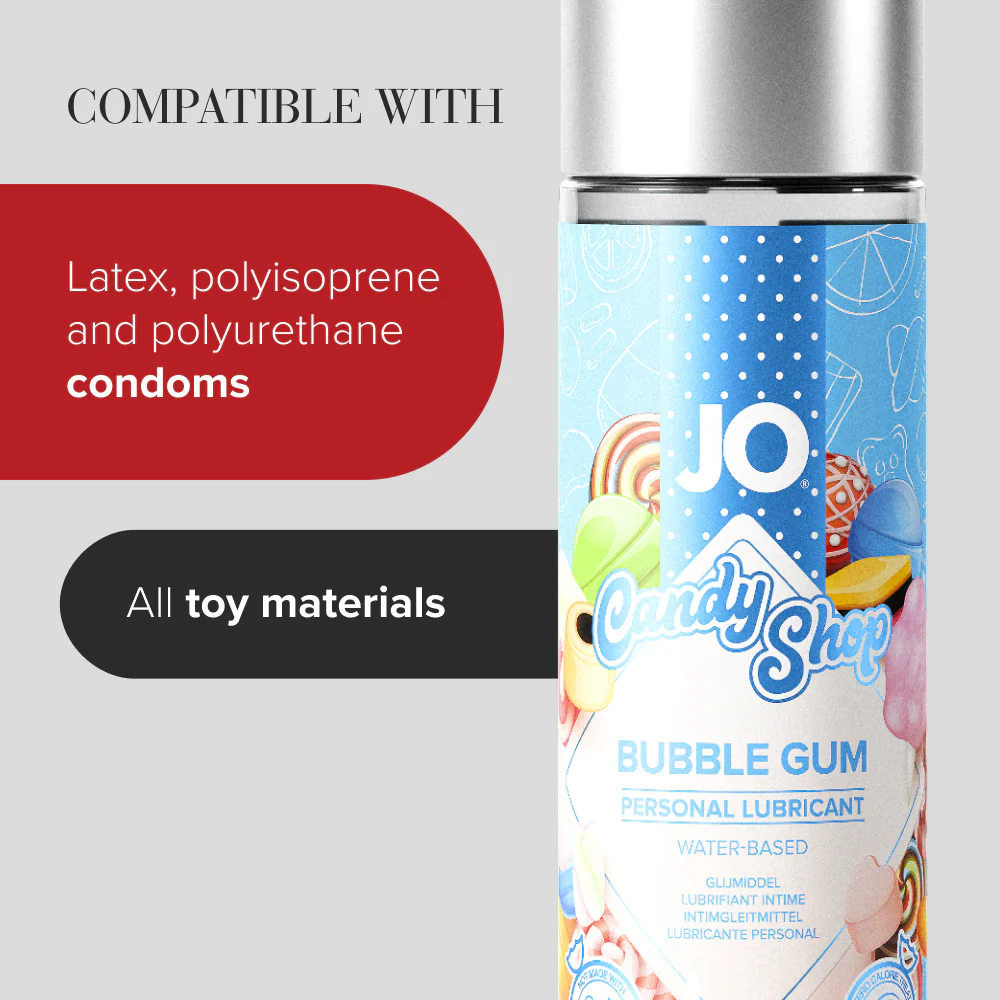 H2O Bubble Gum Candy Shop Flavored Lubricant - Image 6