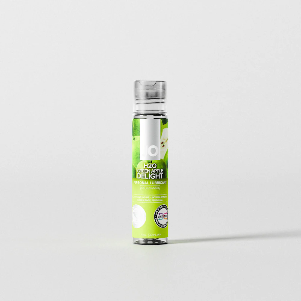 H2O Green Apple Delight Flavored Lubricant - Image 10