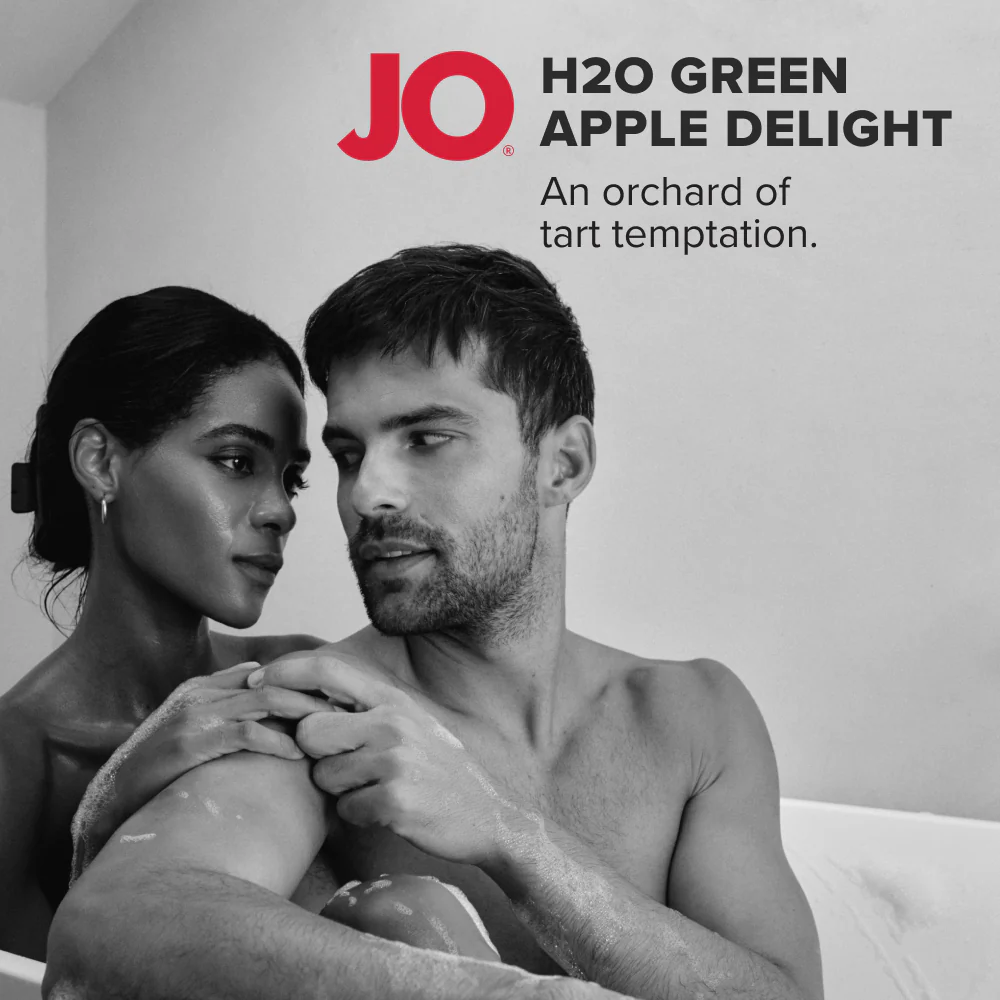 H2O Green Apple Delight Flavored Lubricant - Image 9