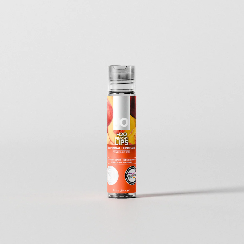 H2O Peachy Lips Flavored Lubricant - Image 10