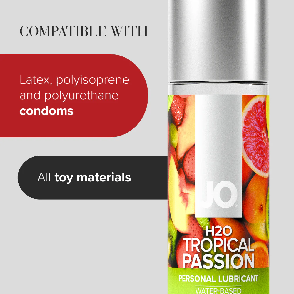H2O Tropical Passion Flavored Lubricant - Image 6