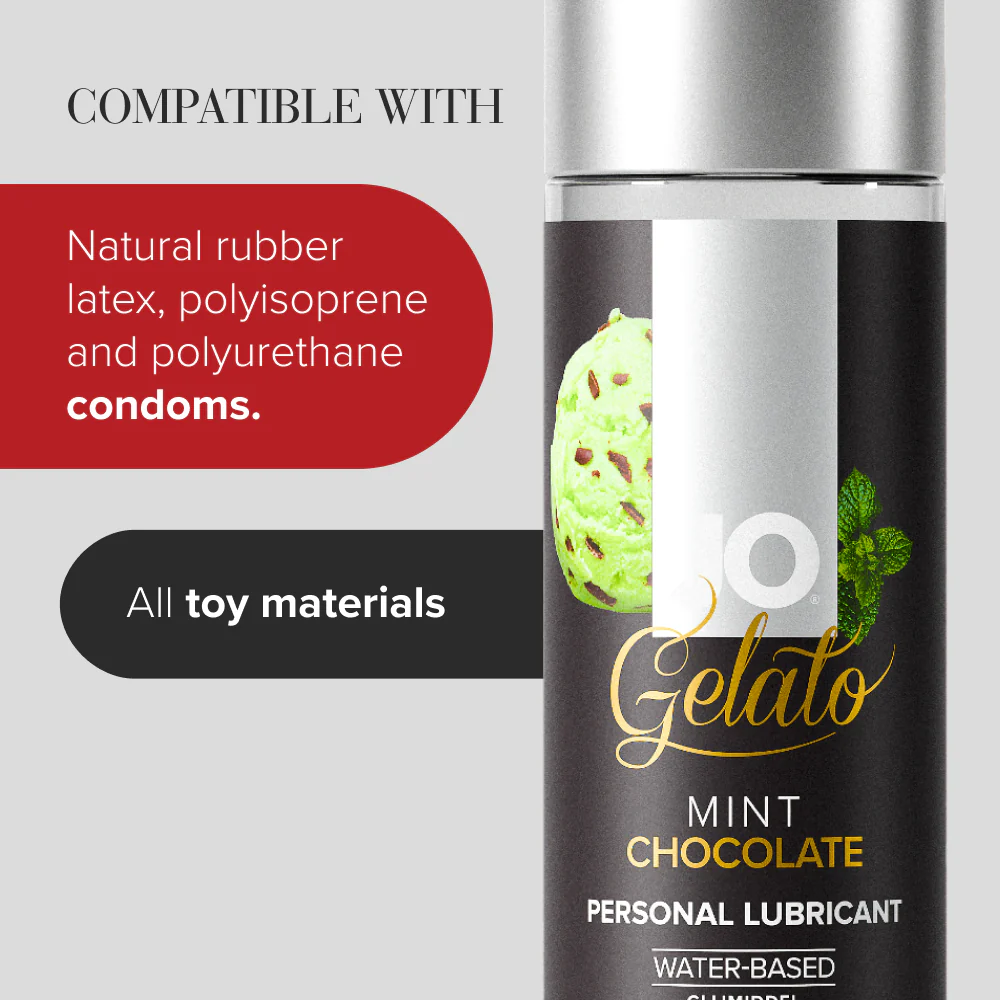 Mint Chocolate Gelato Flavored Lubricant - Image 7