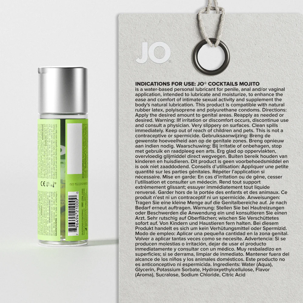 Mojito Flavored Lubricant - Image 3