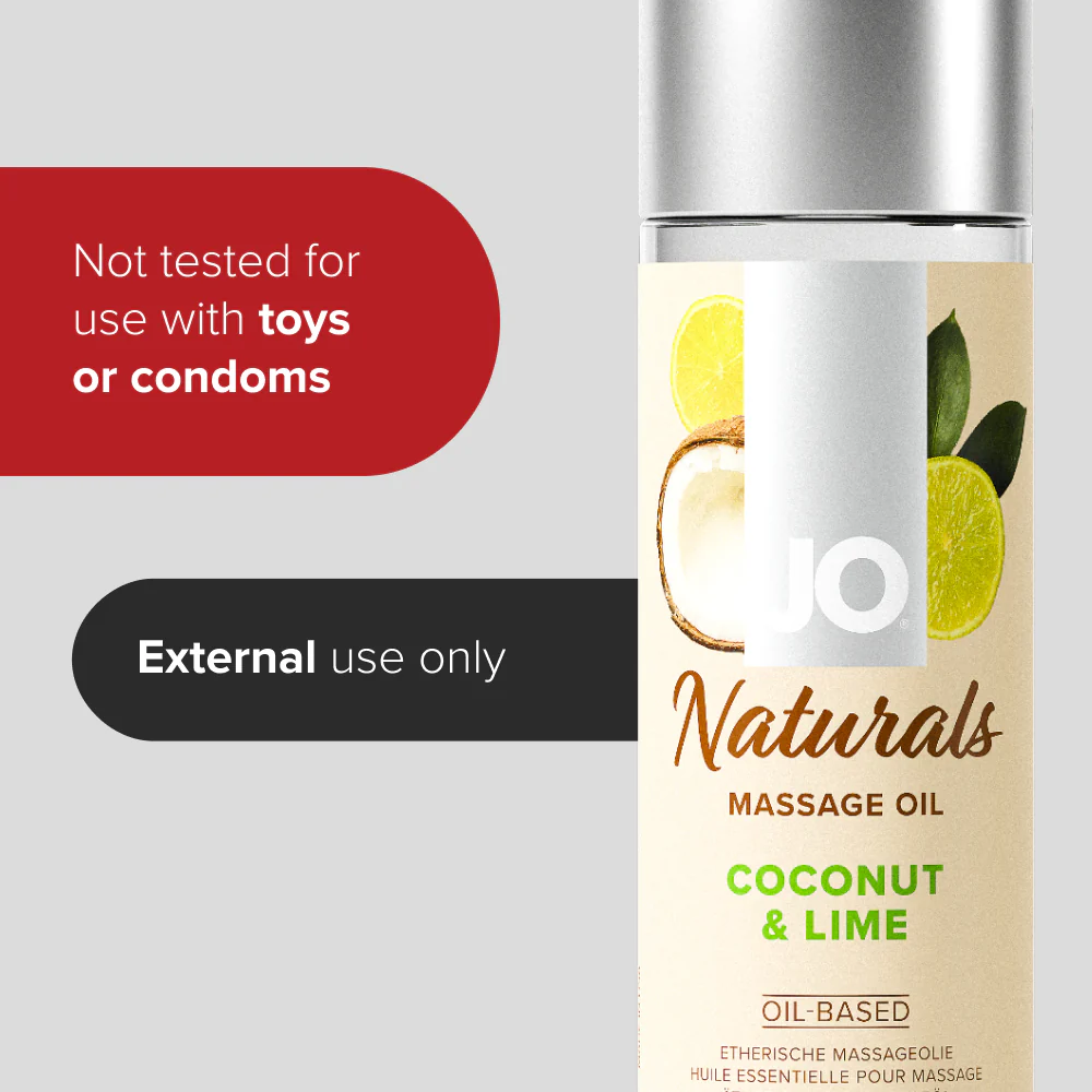 Naturals Massage Oil Coconut & Lime - Image 6