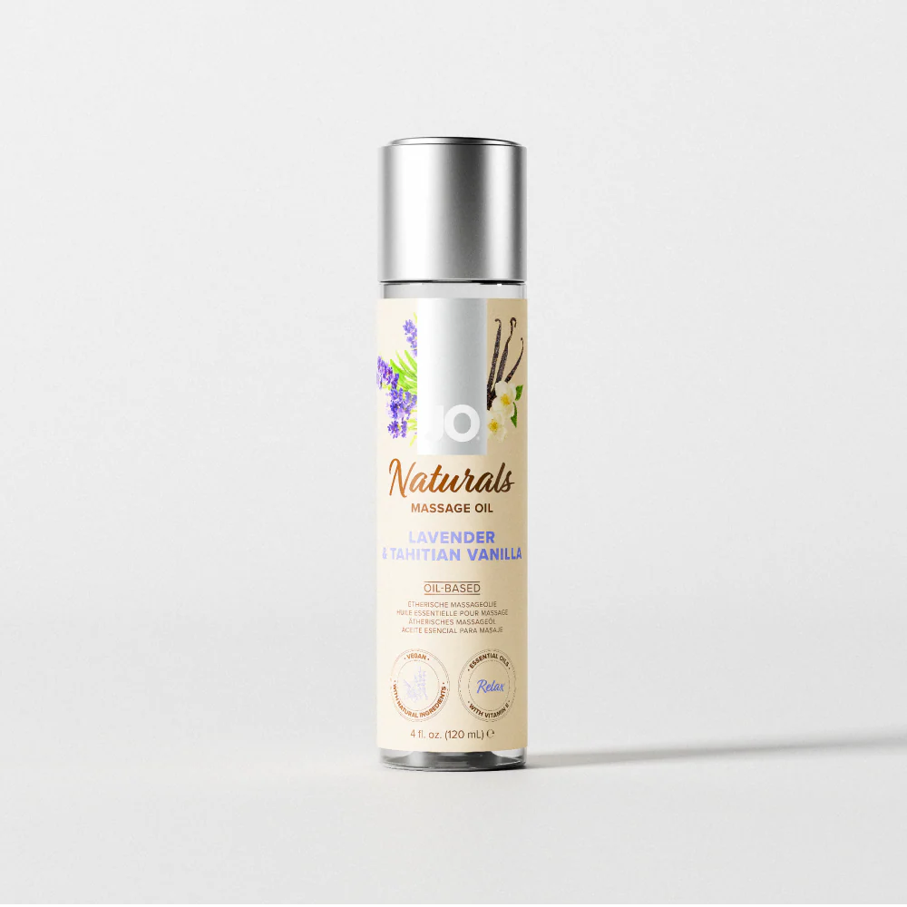 Naturals Massage Oil Lavender & Tahitian Vanilla - Image 2