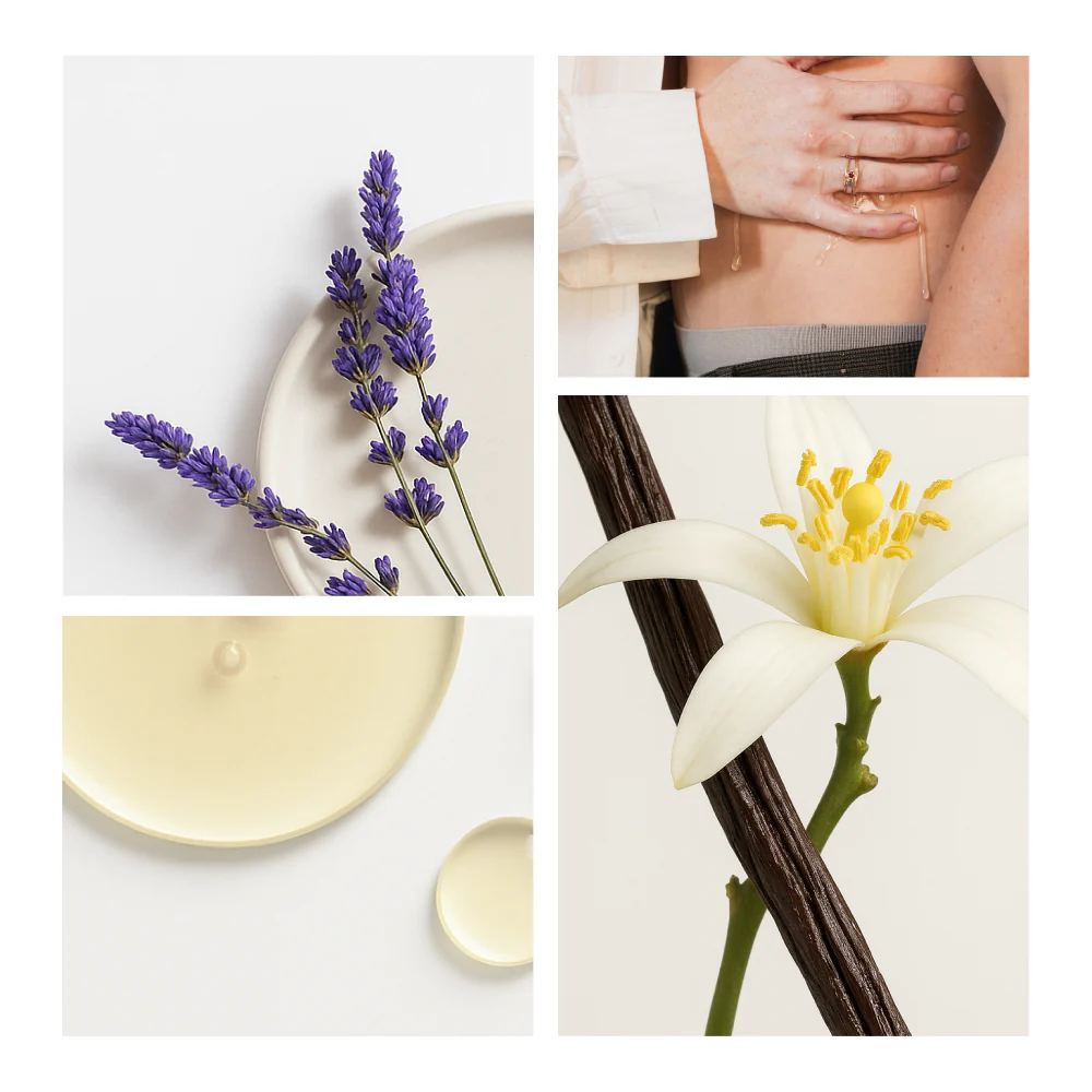Naturals Massage Oil Lavender & Tahitian Vanilla - Image 4
