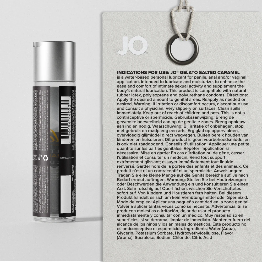 Salted Caramel Gelato Flavored Lubricant - Image 3