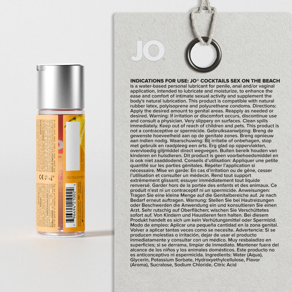 Sex On The Beach Flavored Lubricant - Image 3