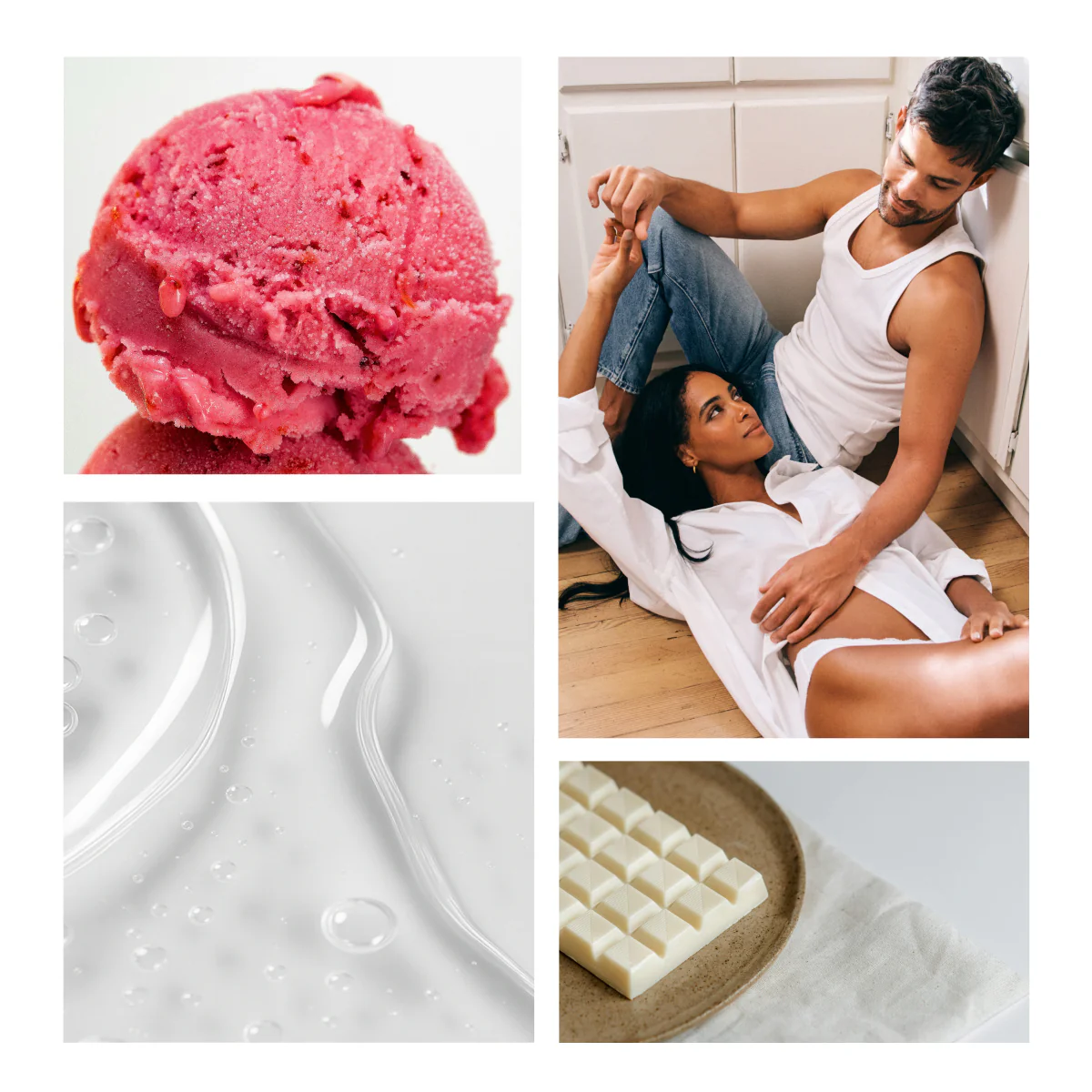 White Chocolate Raspberry Truffle Gelato Flavored Lubricant - Image 5